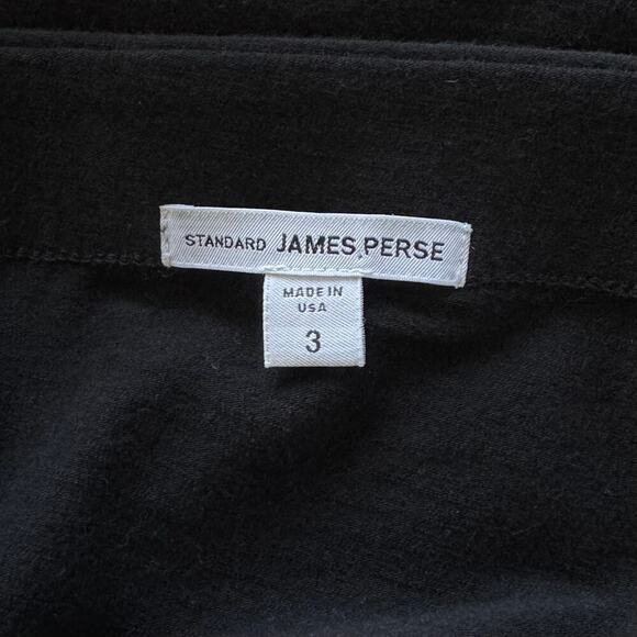 James Perse Ruched Asymmetrical Tulip Bandage Stretch Mini Skirt Black Size L - Picture 5 of 9